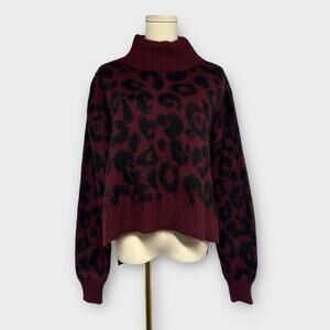 Sweaty Betty Animal Jacquard Jumper Size XS NWT